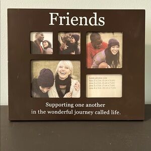 Sentimental Friends 5 Photo Picture Frame
